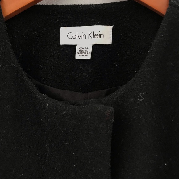 Wool blend coat jacket - Picture 5 of 8